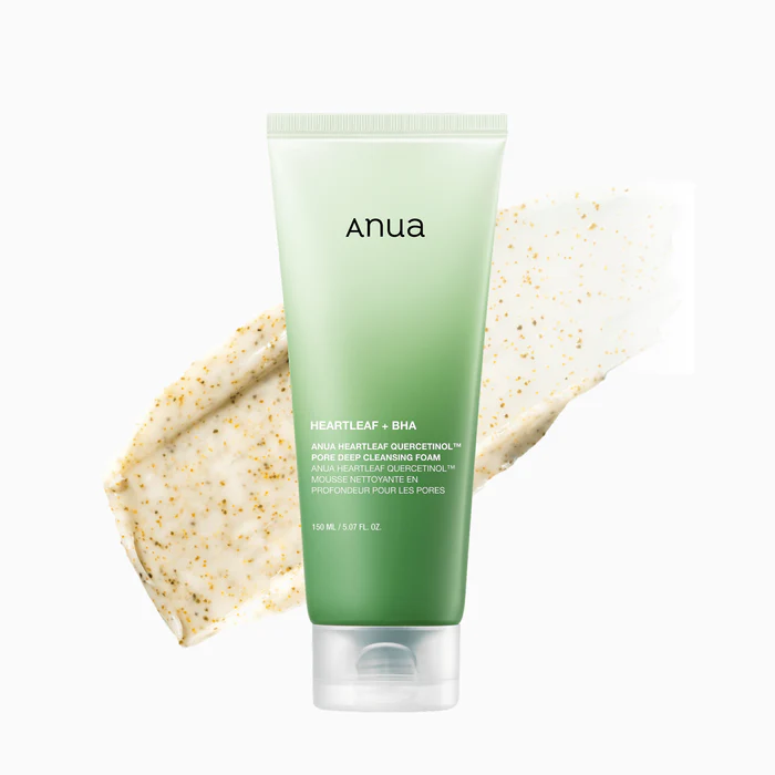 Anua Heartleaf + BHA Quercetinol Pore Deep Cleansing Foam 150ml