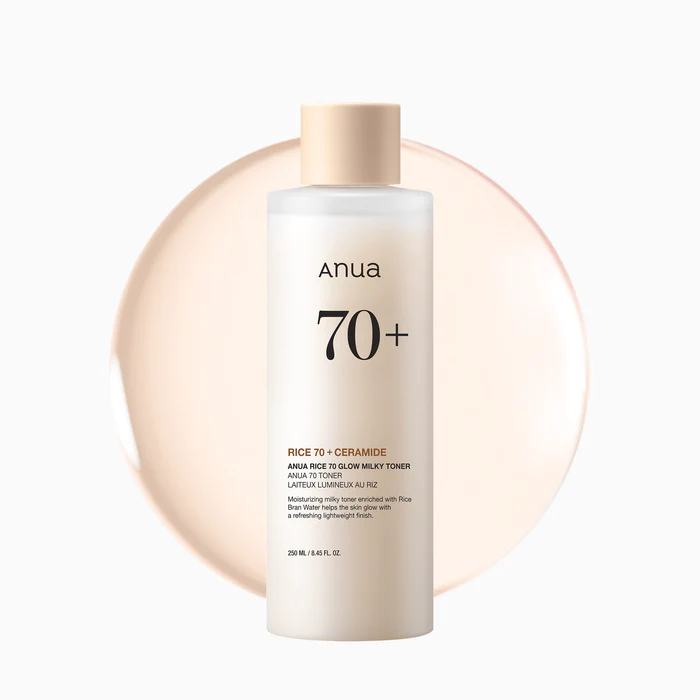 Anua Rice 70+ Ceramide Glow Milky Toner 40ml