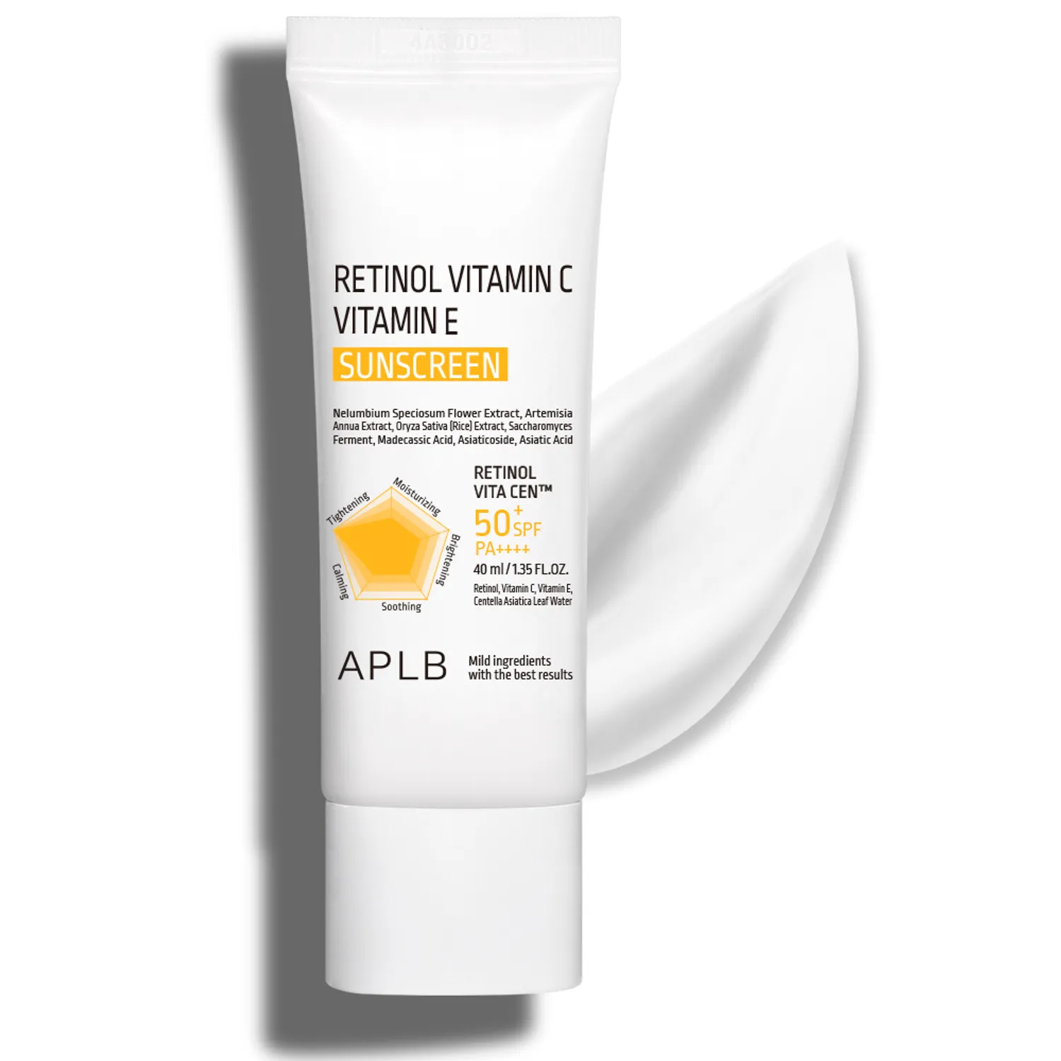 APLB Retinol Vitamin C Vitamin E Sunscreen 40ml